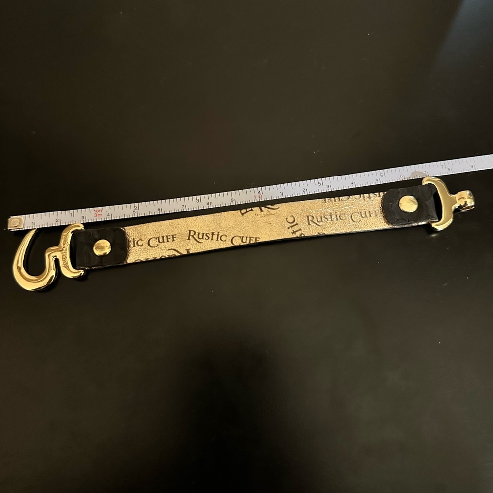 Rustic Cuff Black Python Hook - image 2